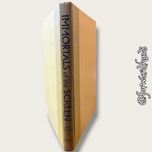 Immortals of the Screen by Ray Stuart without Dust Jacket